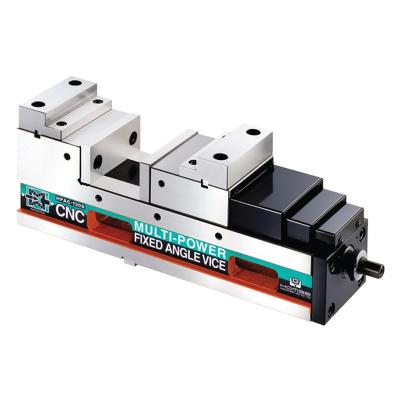 HOMGE CNC Maskinskruvstycke med 130 mm käftbredd, vändbara toppbackar och mekanisk fastspänning (HPAC-100S)